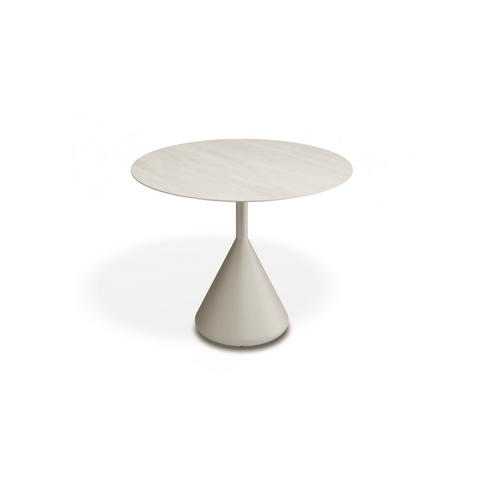 Kora Cafe Table 90cm Dia CERAMIC - Outdoor gallery detail image