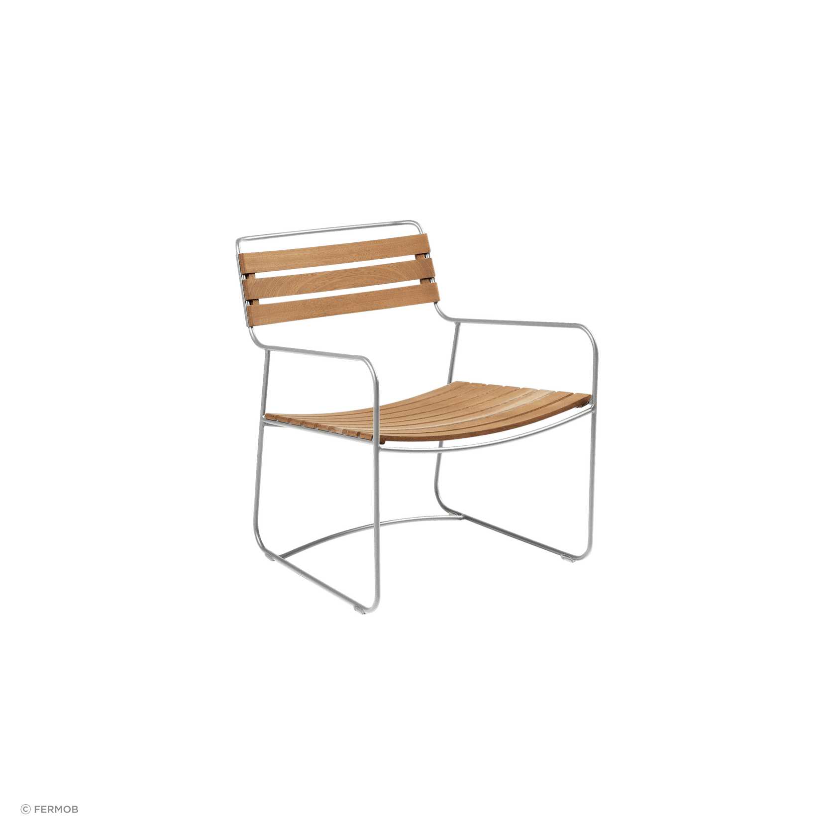 Surprising Low Armchair - Teak gallery detail image