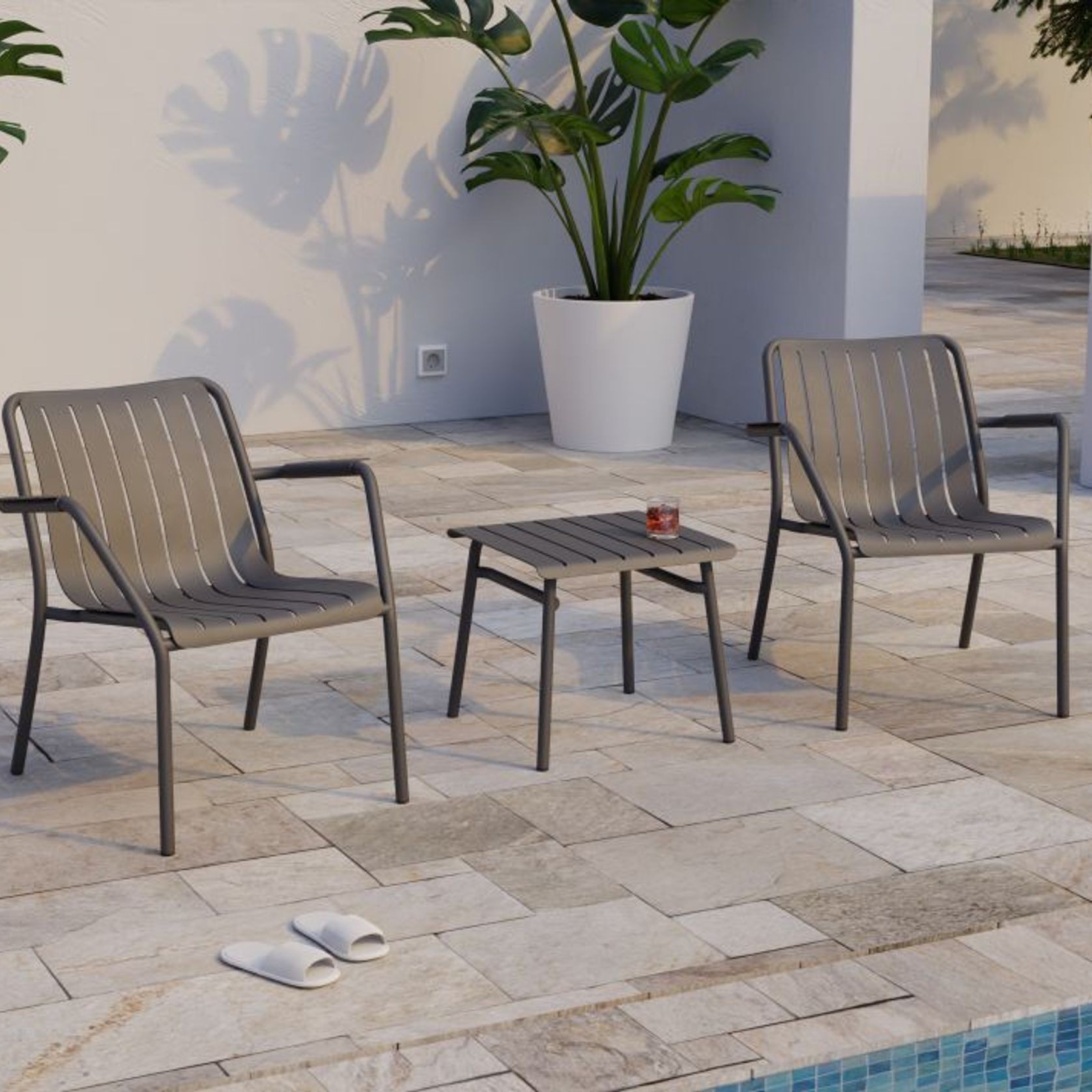 Roku Outdoor Lounge Chair gallery detail image