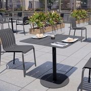 Roku Outdoor Dining Chair in Matt Charcoal gallery detail image