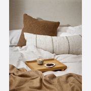 Baya Cyprian Cushion - Cocoa | Square - Two Sizes gallery detail image