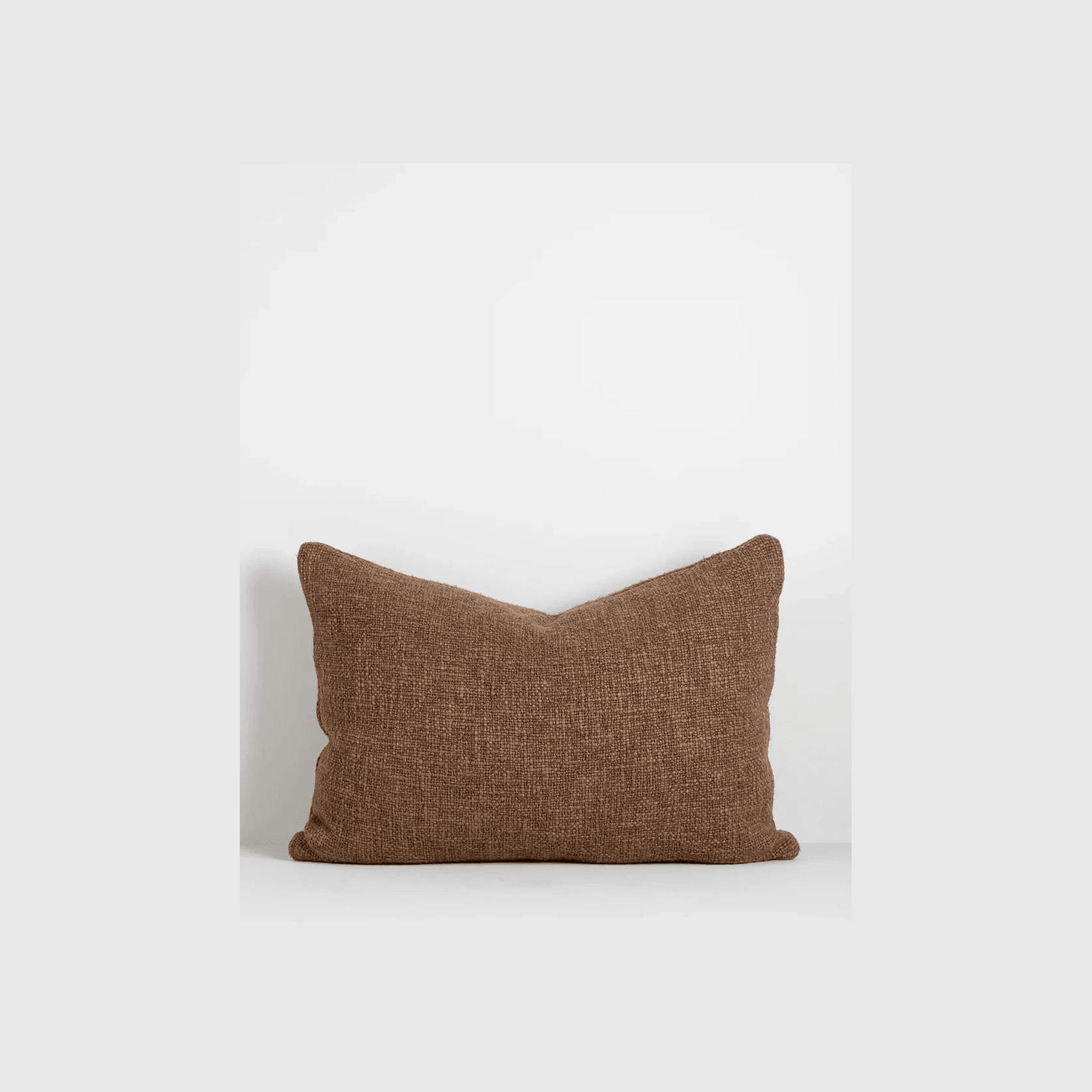 Baya Cyprian Cushion - Cocoa | Lumbar 40 x 60cm gallery detail image