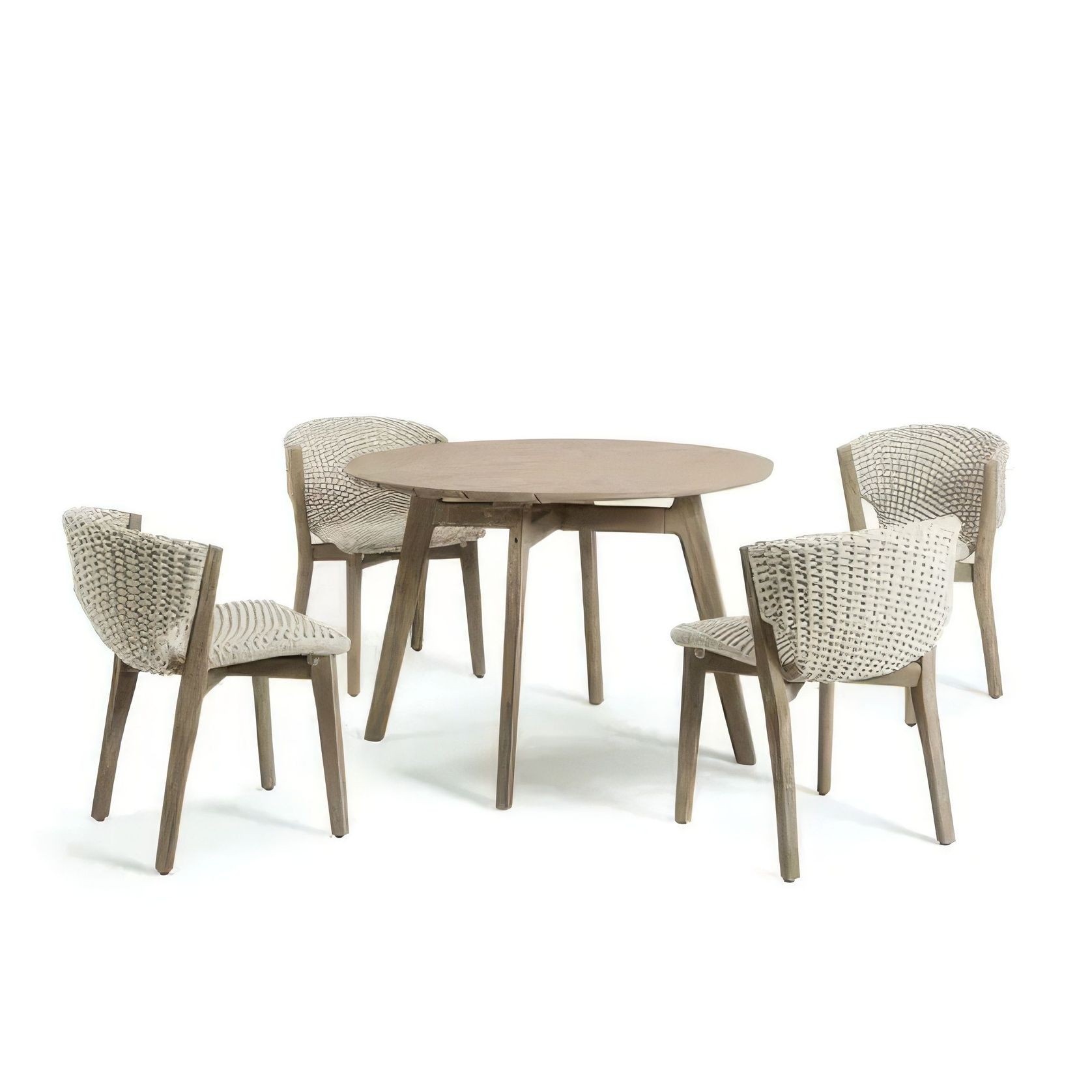 ETHIMO KNIT Round Dining Table gallery detail image