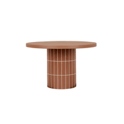 Seville Tile Round Dining Table gallery detail image