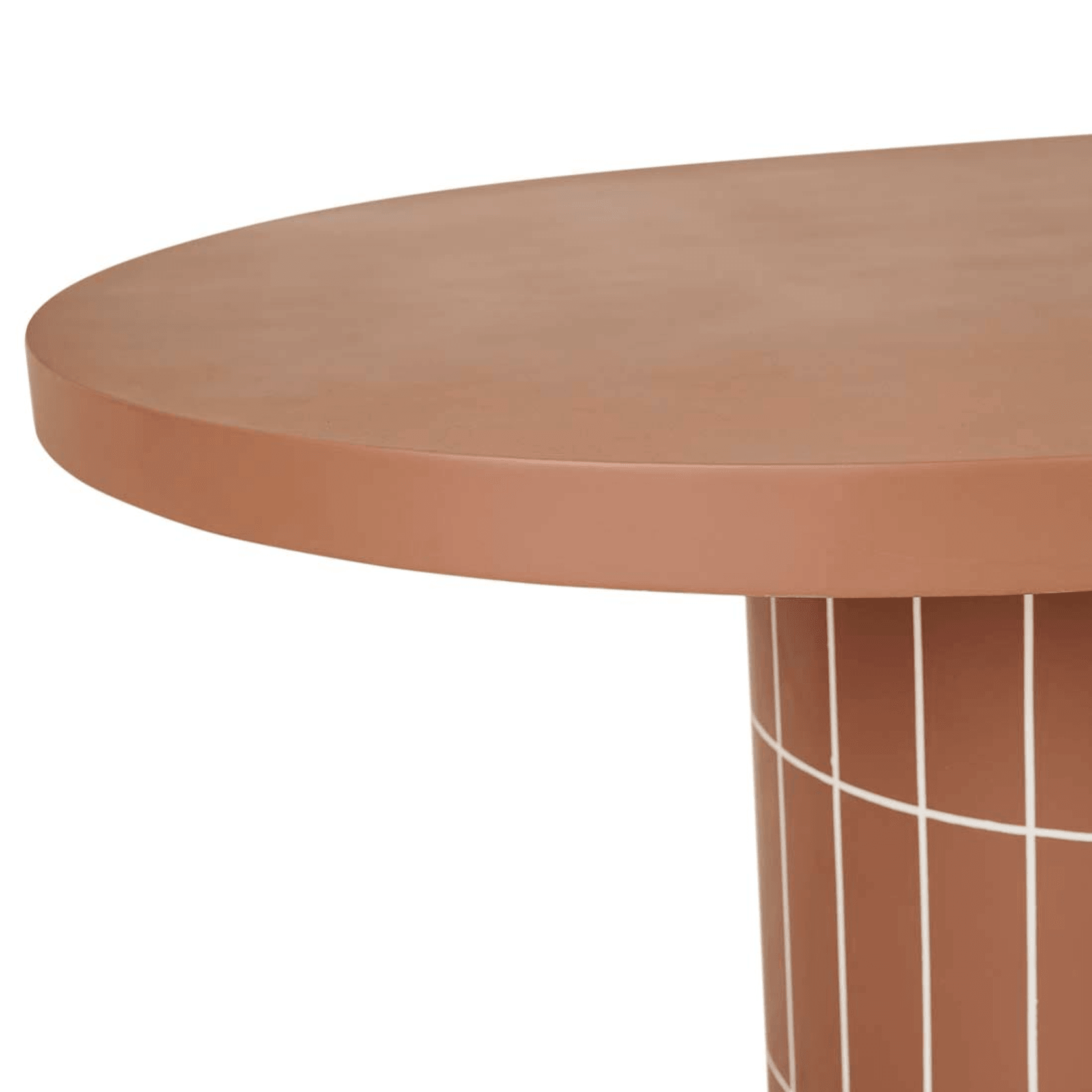 Seville Tile Oval Dining Table gallery detail image