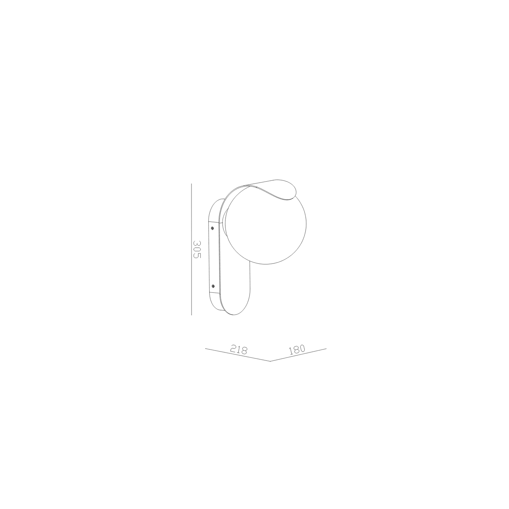 Dalius Wall Light gallery detail image
