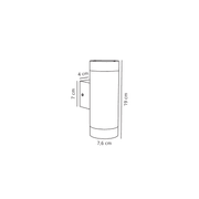 Tin Maxi Double Wall Light gallery detail image