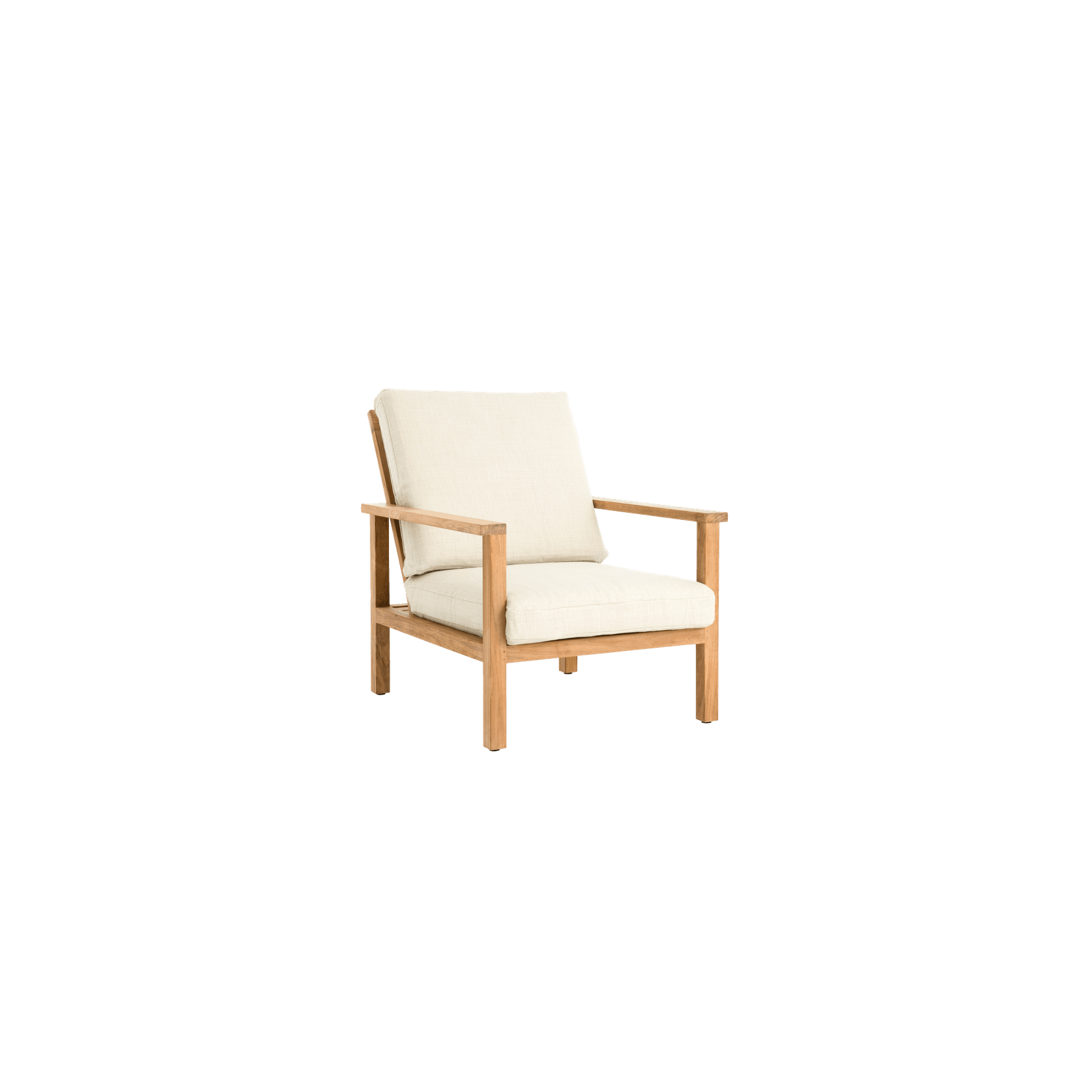 Burleigh Outdoor Linen Easy Armchair gallery detail image