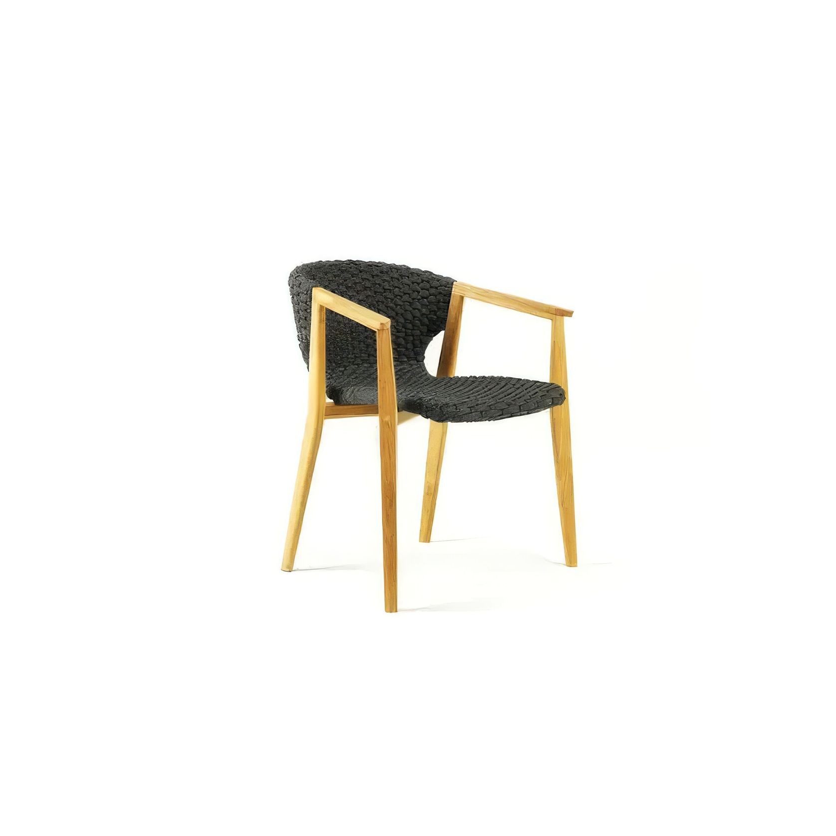 ETHIMO KNIT Dining Armchair gallery detail image