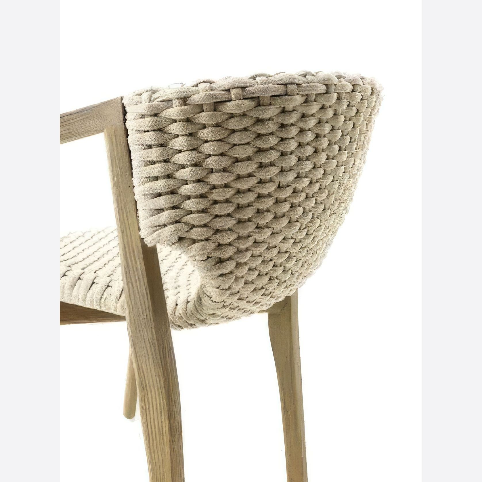 ETHIMO KNIT Dining Armchair gallery detail image