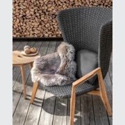 ETHIMO KNIT High-Back Lounge Armchair gallery detail image
