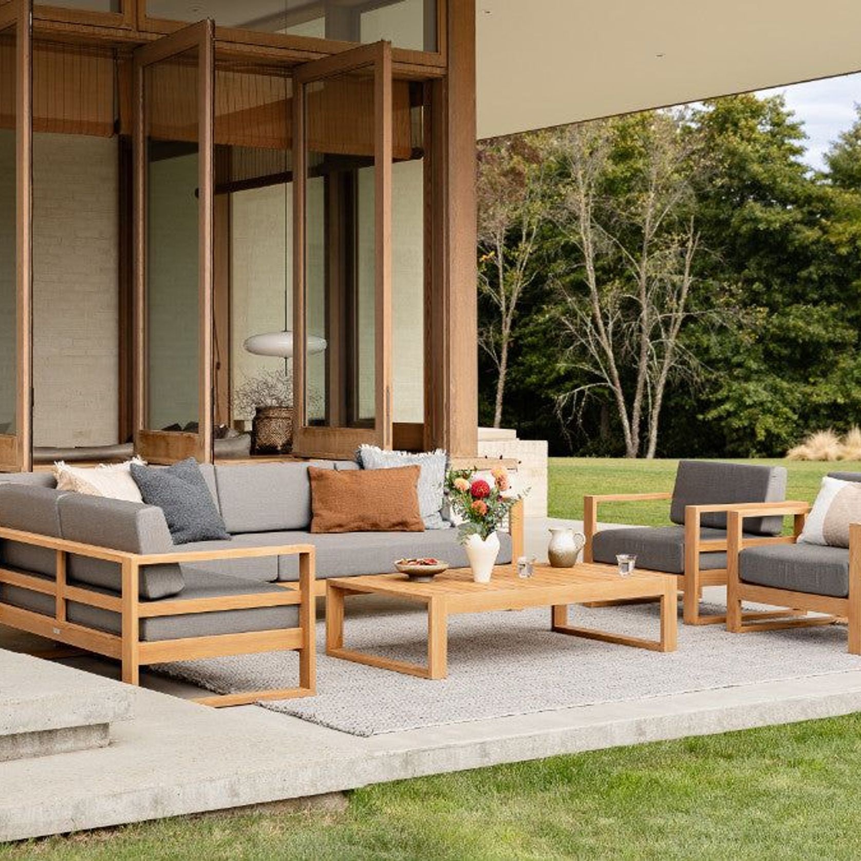 Tasman Teak Single Centre Section gallery detail image