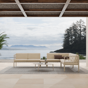 Cetara Outdoor Table - Latte gallery detail image