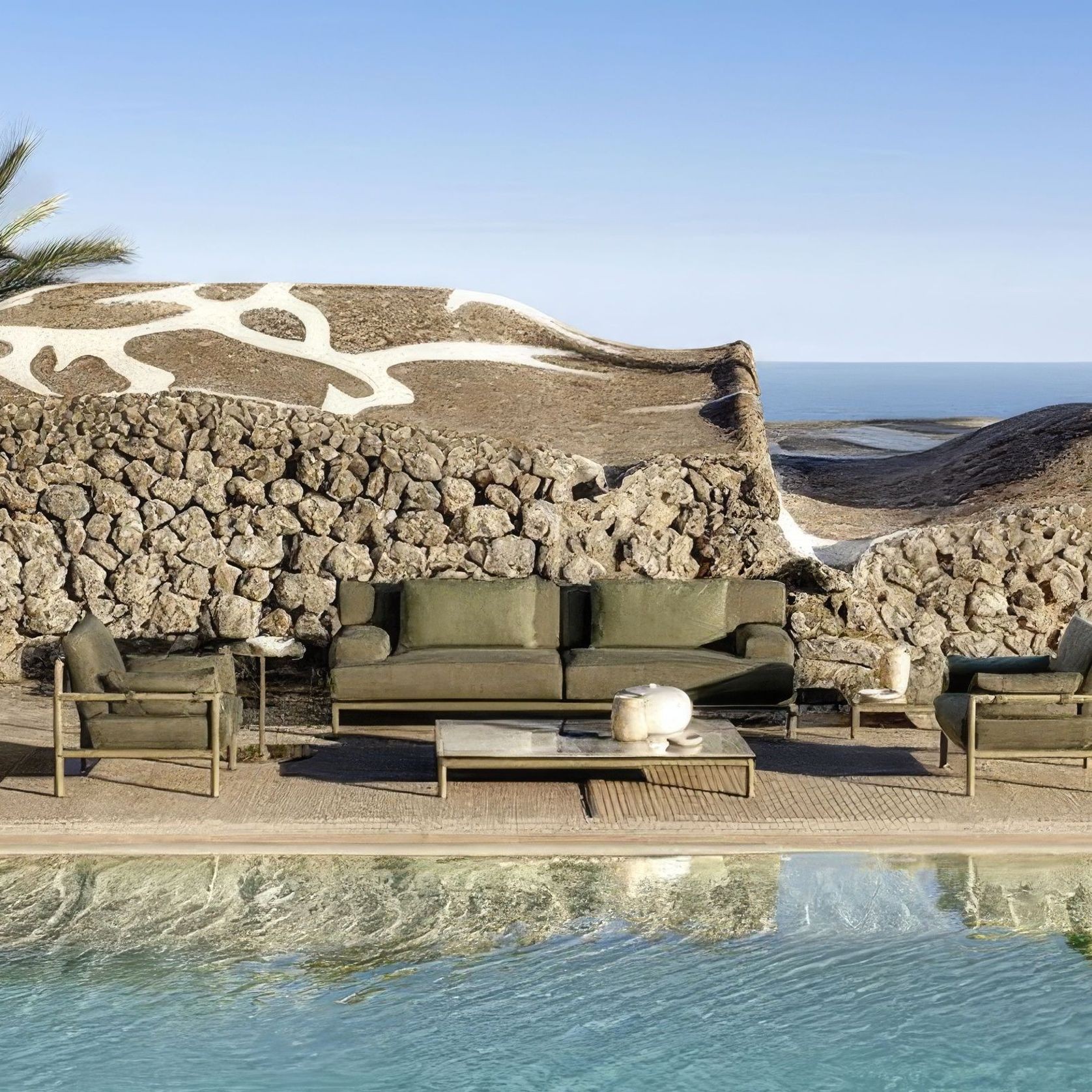 ETHIMO Low Outdoor Lounge System gallery detail image