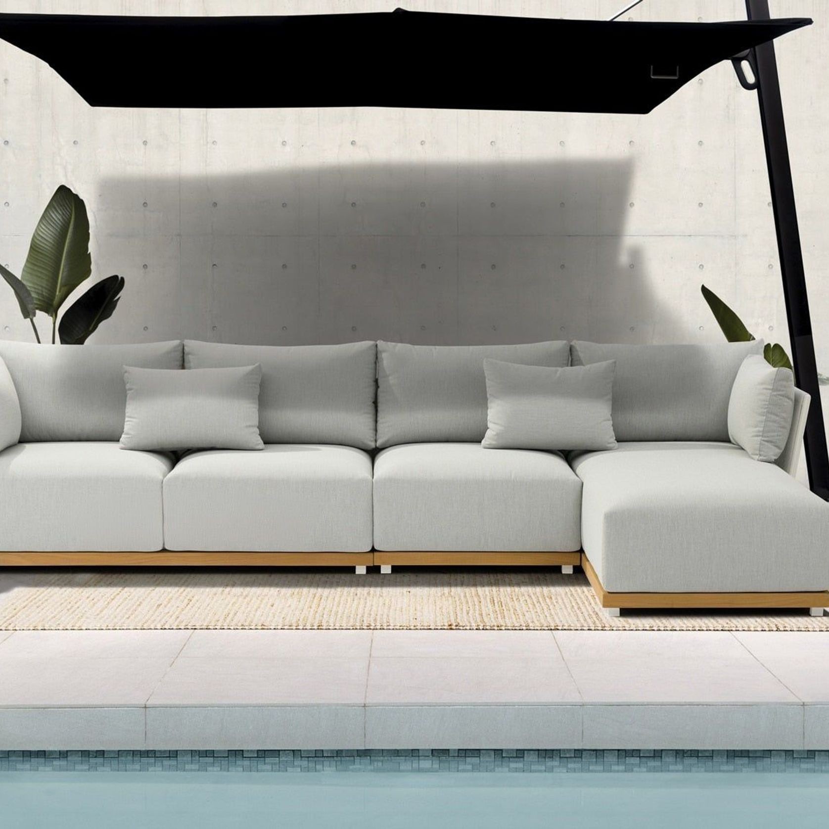 Hamilton Single Chaise Section gallery detail image