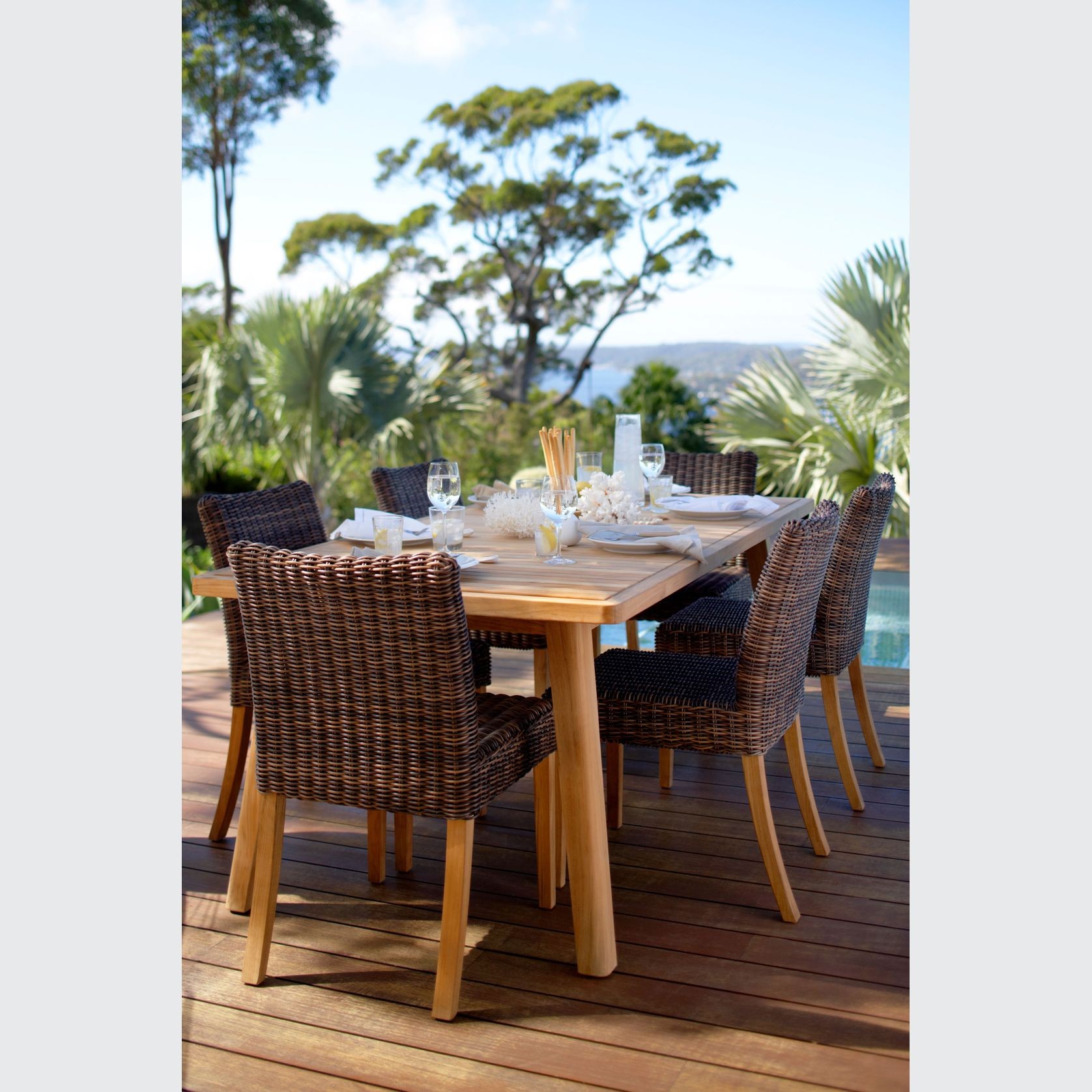 Waratah Outdoor Dining Table gallery detail image