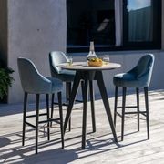 Iris Porcelain Poseur High Table by Coco Wolf gallery detail image