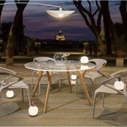 Plexiwood Outdoor Round Dining Table gallery detail image