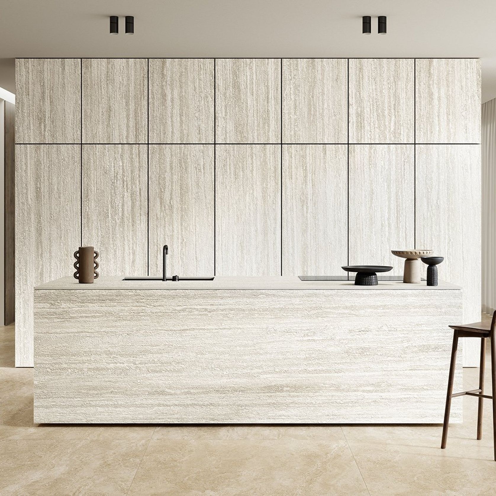 Verso Travertino Collection | Floor & Wall Tile gallery detail image