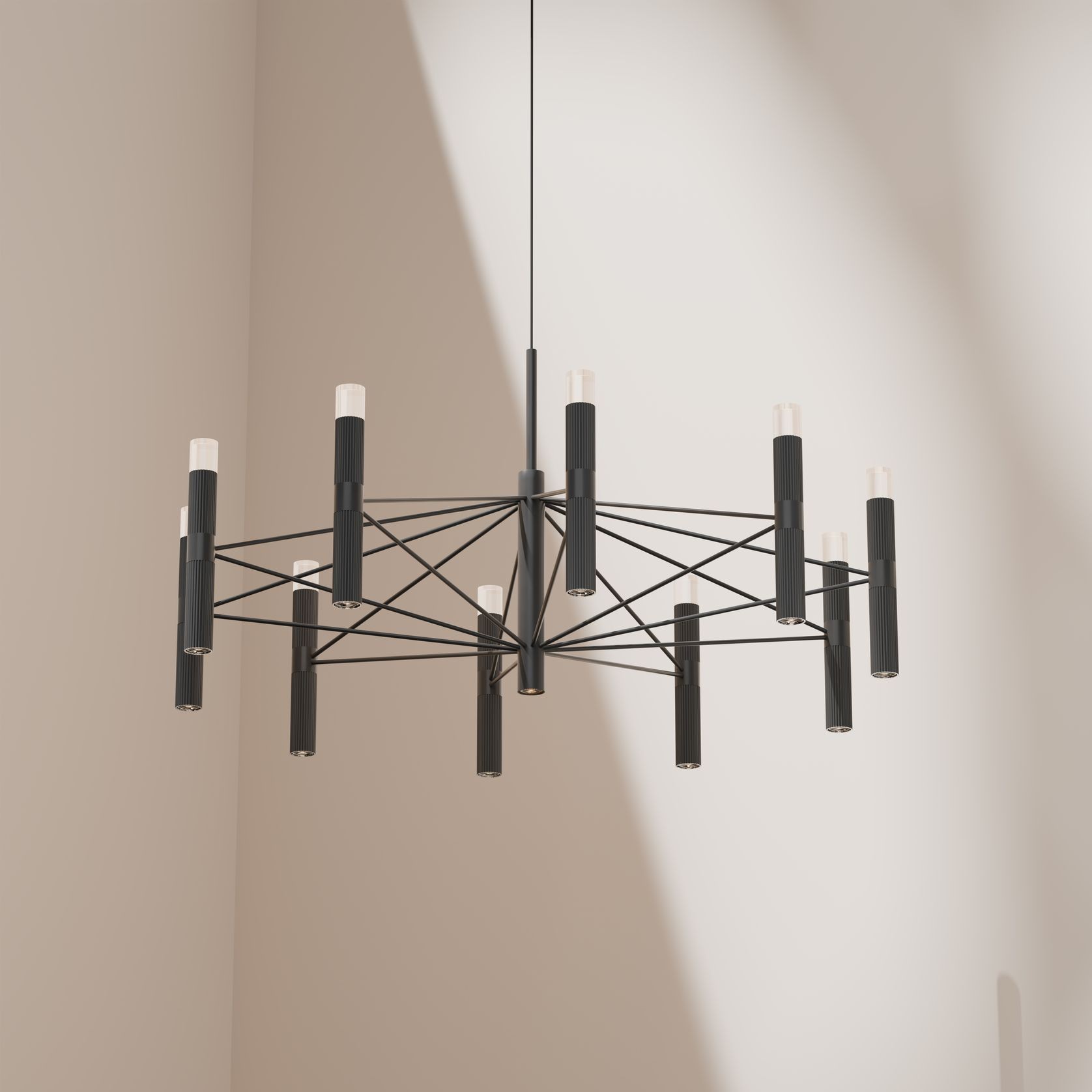 Aeris Fluted LED Light gallery detail image