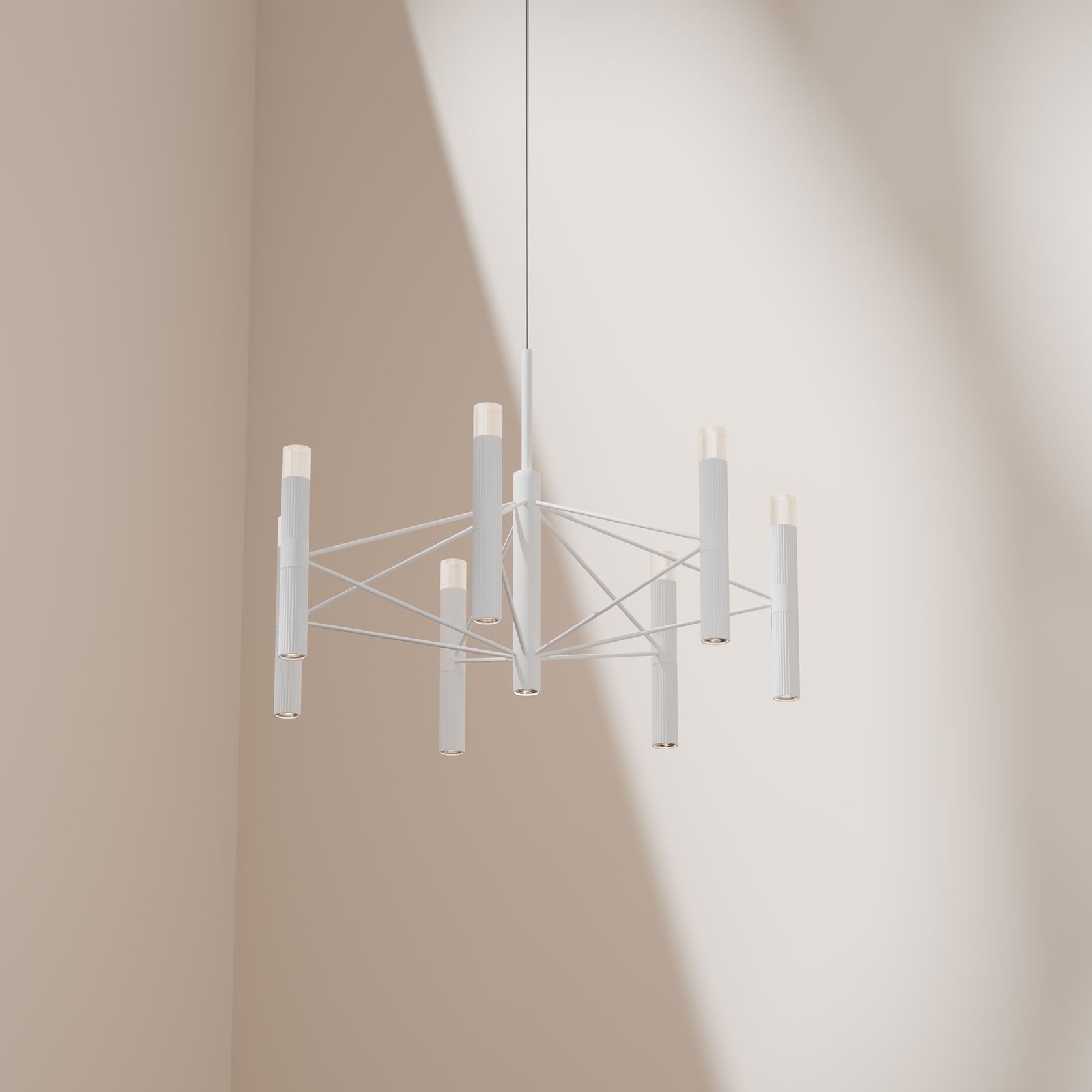 Aeris Fluted LED Light gallery detail image
