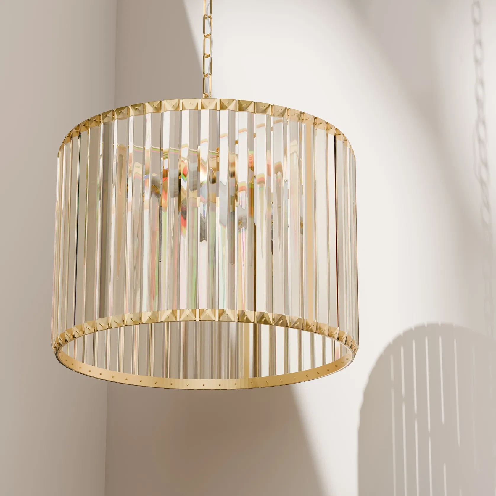 Crane Crystal E27 Pendant Light gallery detail image