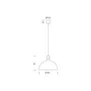 Albini AM/AS Pendant Light gallery detail image