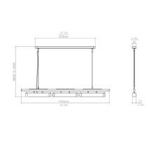 Colt Triple Pendant Light gallery detail image