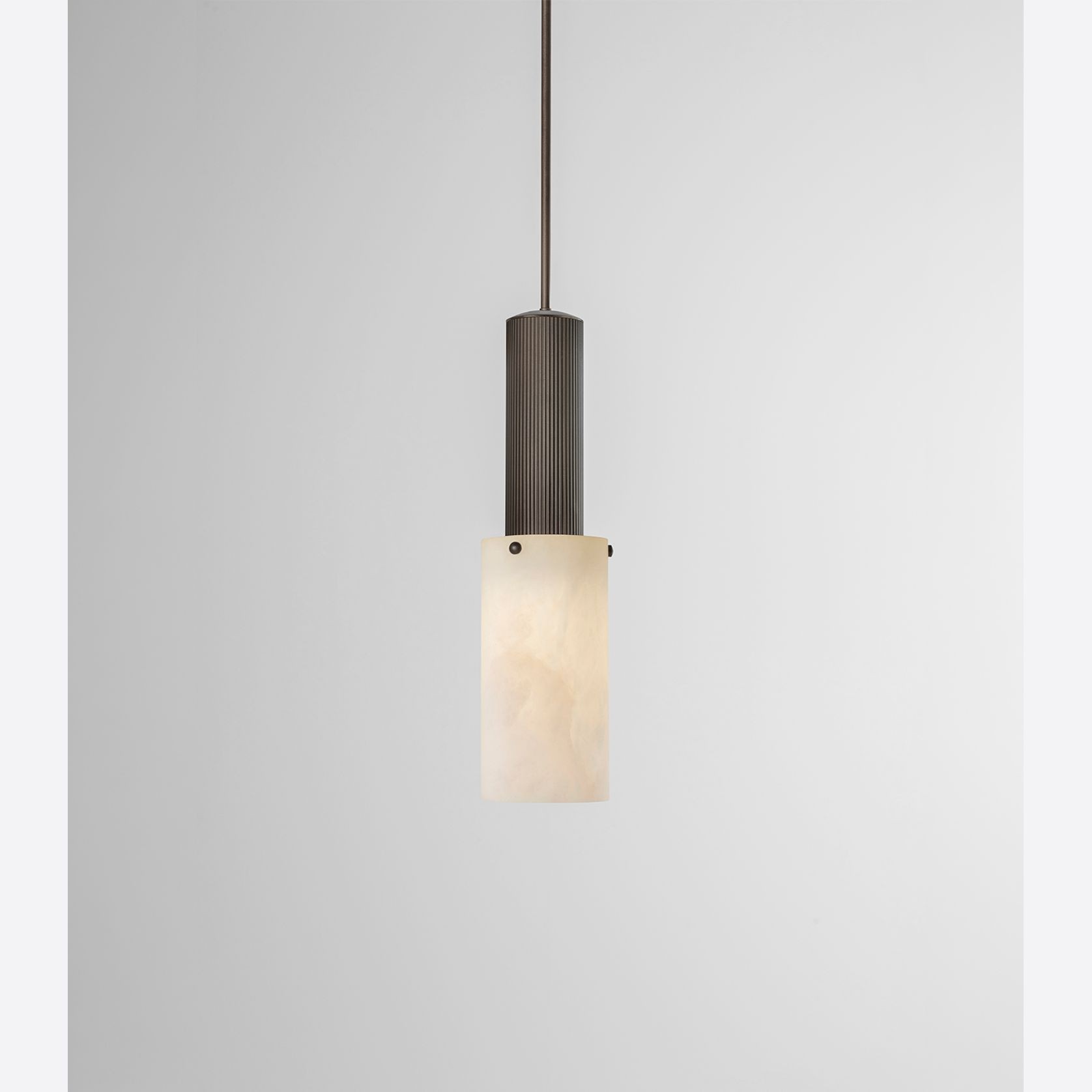 Flume Large Alabaster Pendant Light gallery detail image
