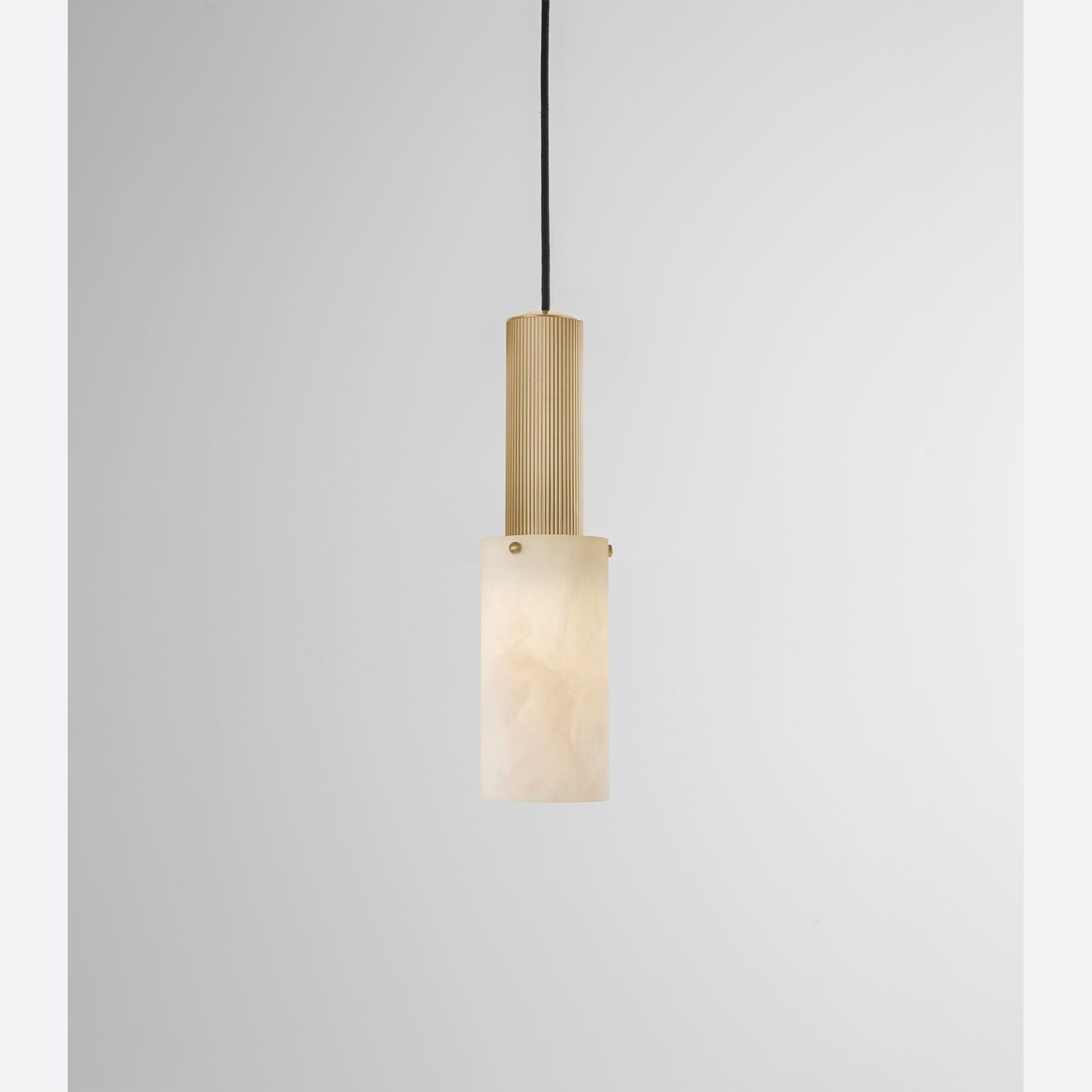 Flume Large Alabaster Pendant Light gallery detail image