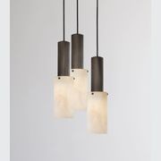 Flume Large Alabaster 3lt Pendant Light gallery detail image