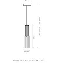 Flume Large Pendant Light gallery detail image