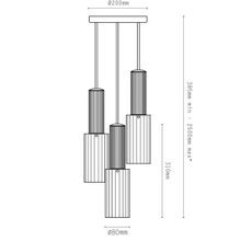 Flume Large 3lt Pendant Light gallery detail image