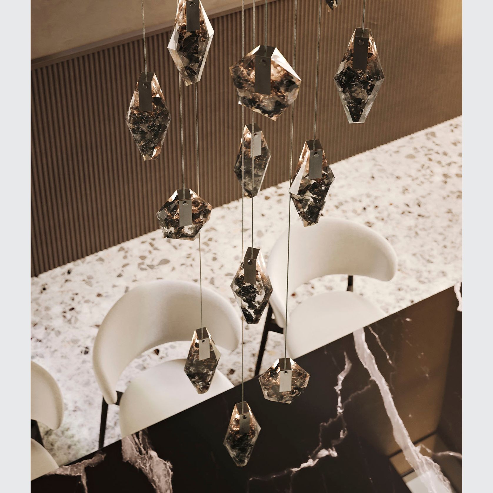 Fragments Long Pendant Light gallery detail image