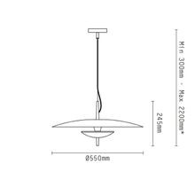 Luna Pendant Light gallery detail image