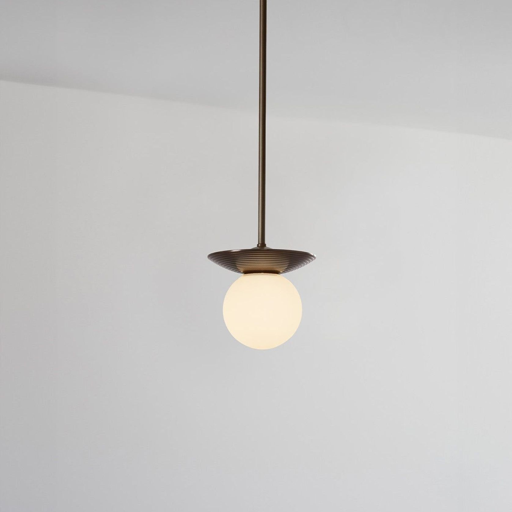 Orbit Brass Pendant Light gallery detail image