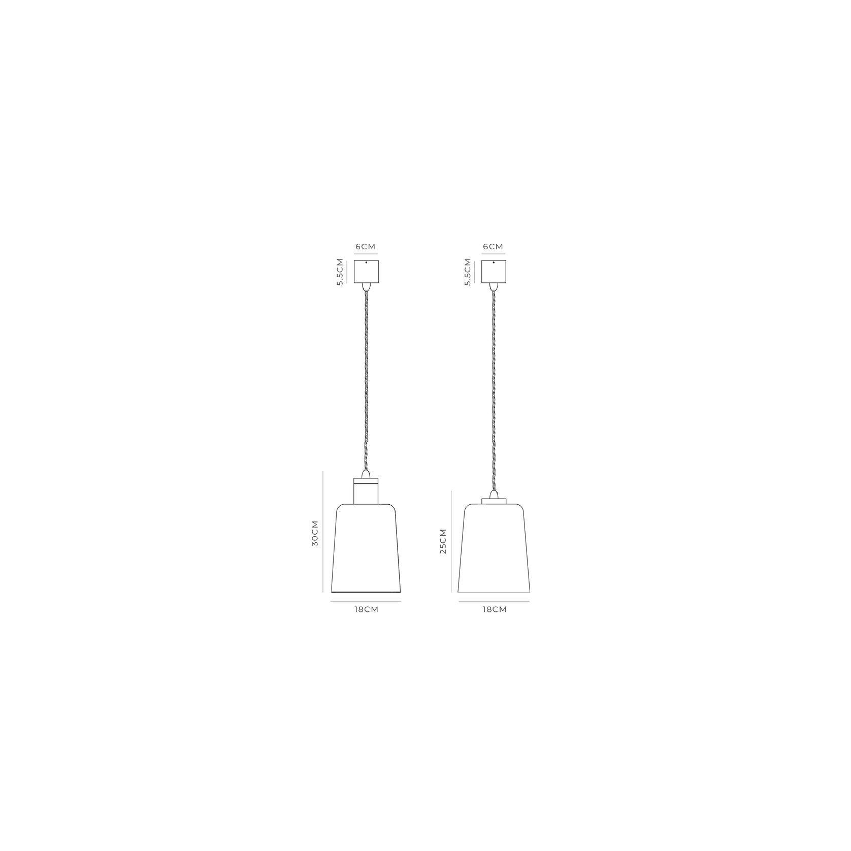 Parlour Glass Pendant Light gallery detail image