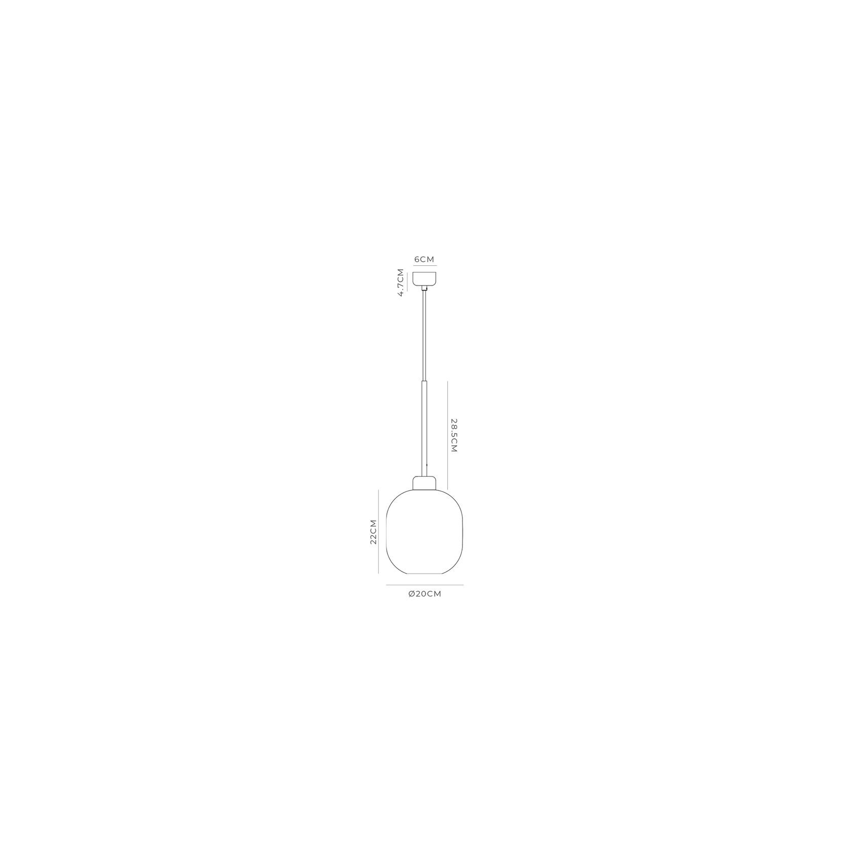 Parlour Lite Curve Pendant Light gallery detail image