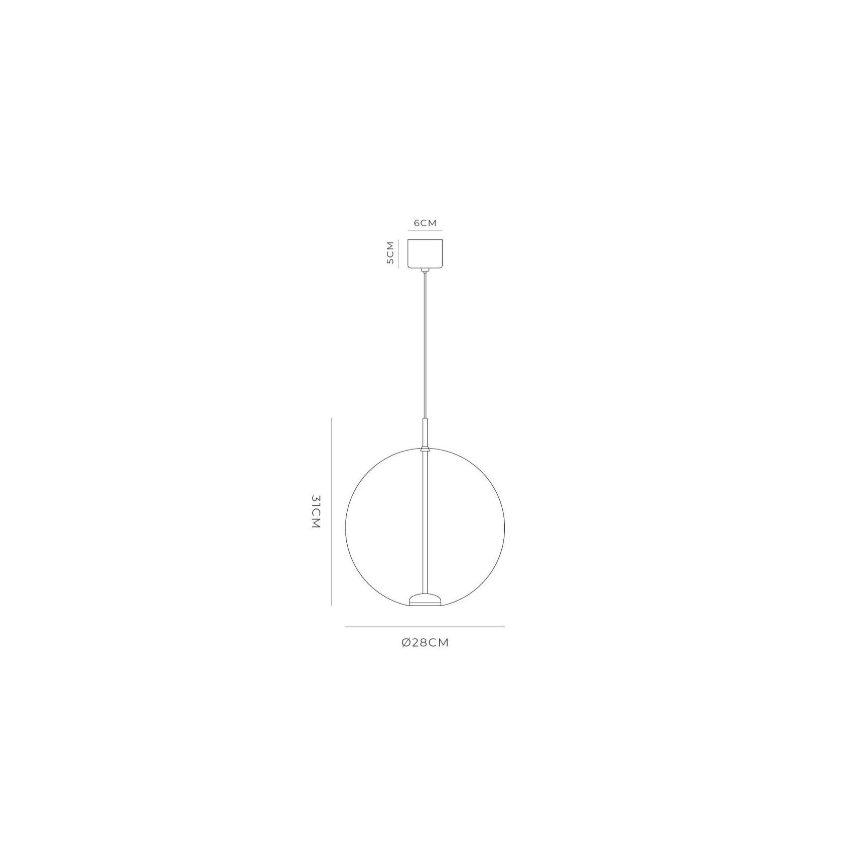 Orb Air Pendant Light gallery detail image