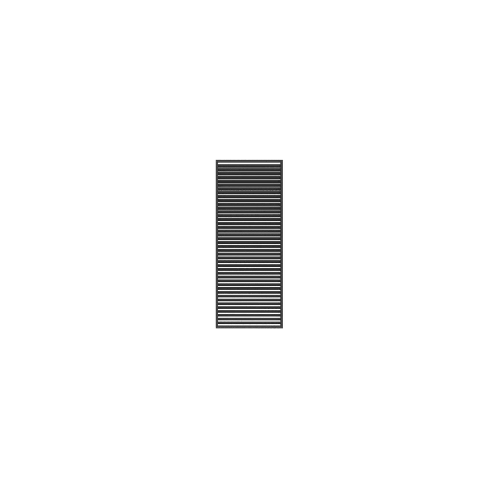 Louvred Pergola Louvre Roof Shutter Wall Dark Grey gallery detail image
