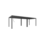 Louvred Pergola Louvre Roof Dark Grey | DTP-LR0307-GY gallery detail image