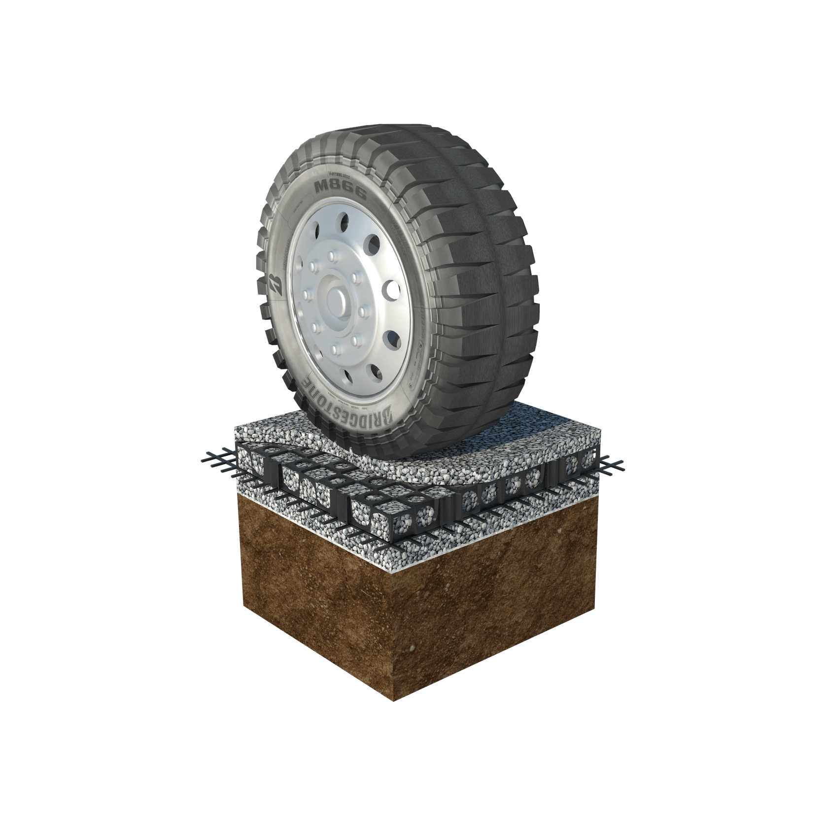 Gravel Reinforcement - Gravel Cell® gallery detail image