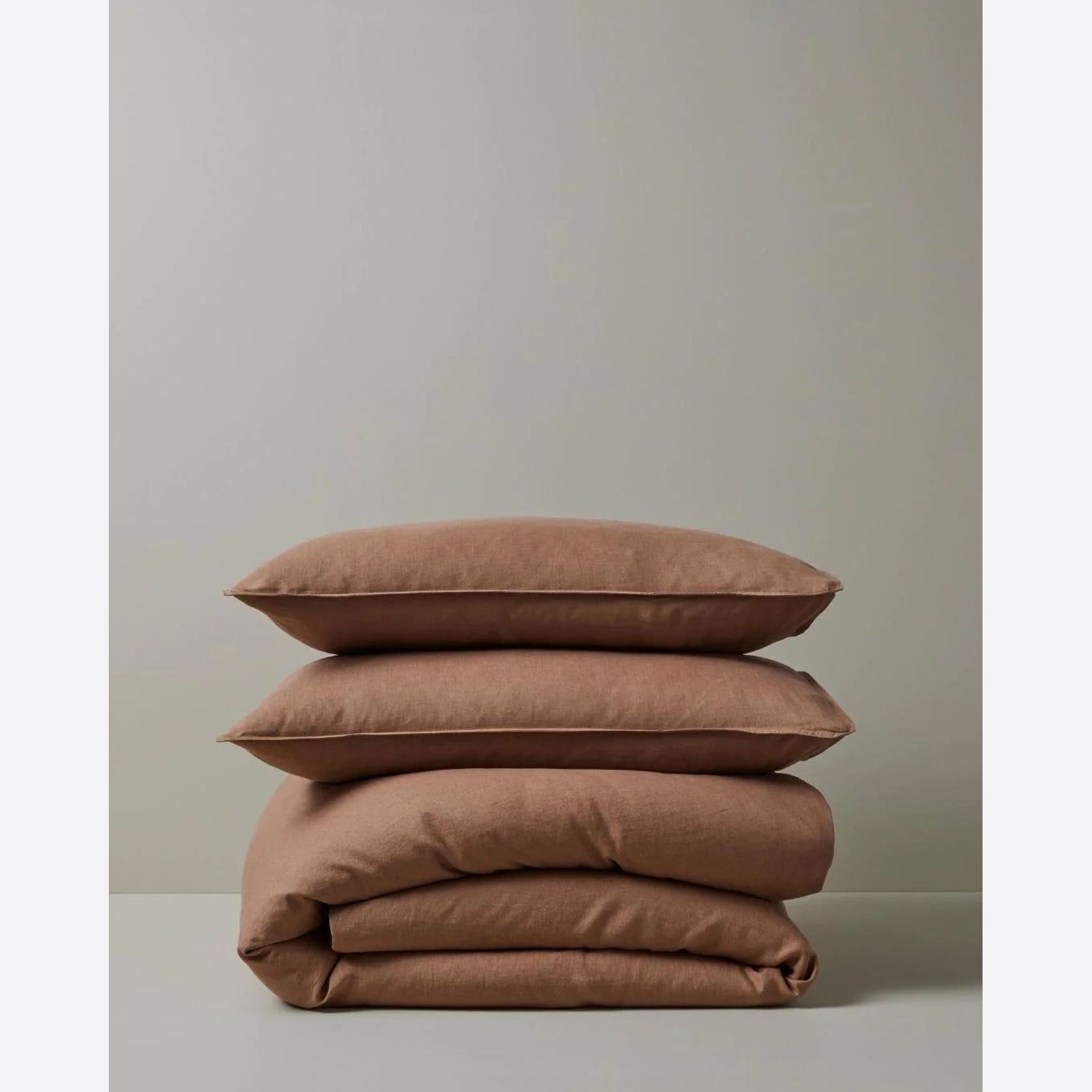 Ravello Pillowcase Pair - Biscuit | Standard, King or Euro gallery detail image