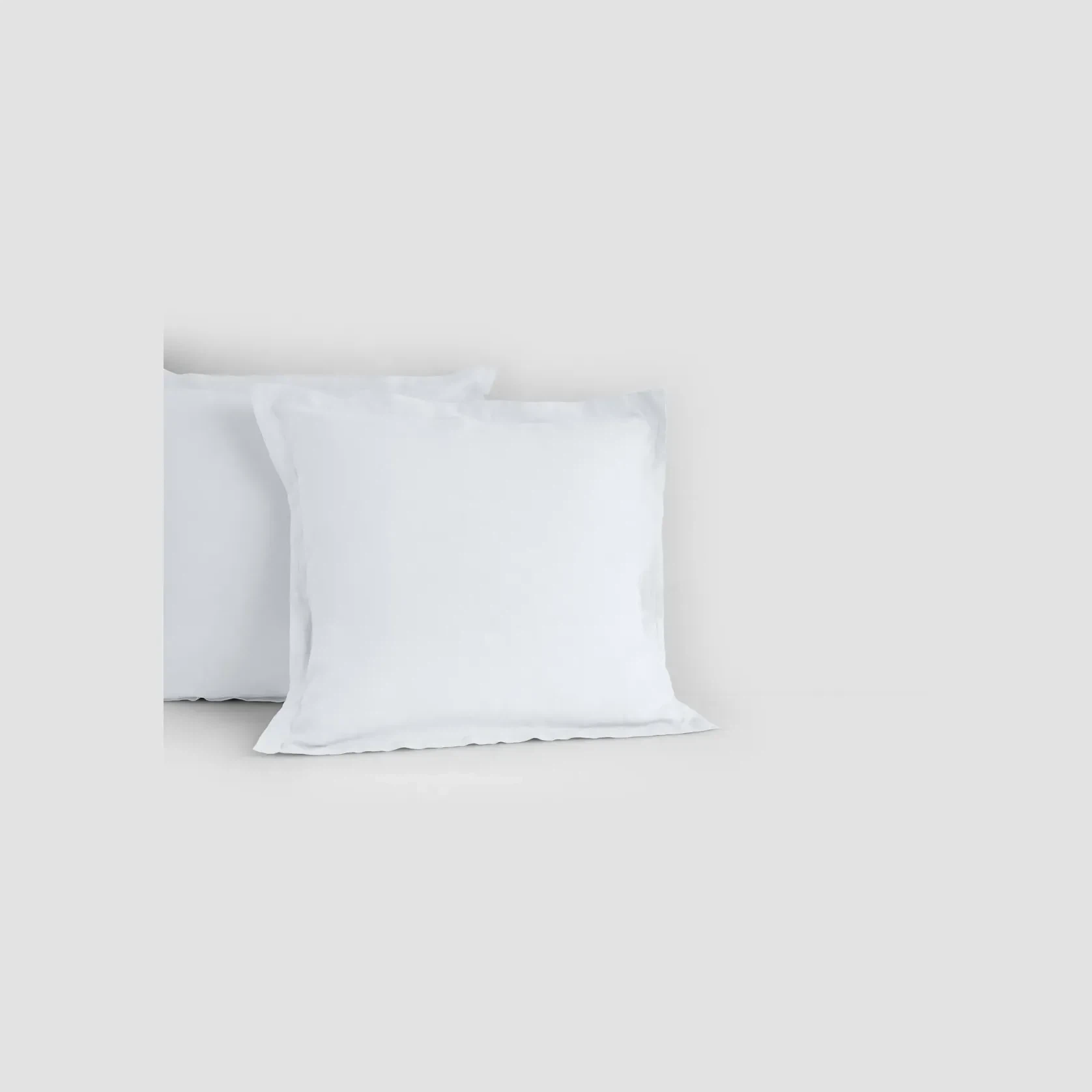 Linen Pillow Cases Stone Standard Pair gallery detail image