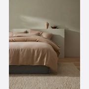 Ravello Pillowcase Pair - Shell | Standard, King or Euro Size gallery detail image