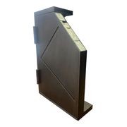 Iron Pivot Entry Doors - Galvanised FWA50 gallery detail image