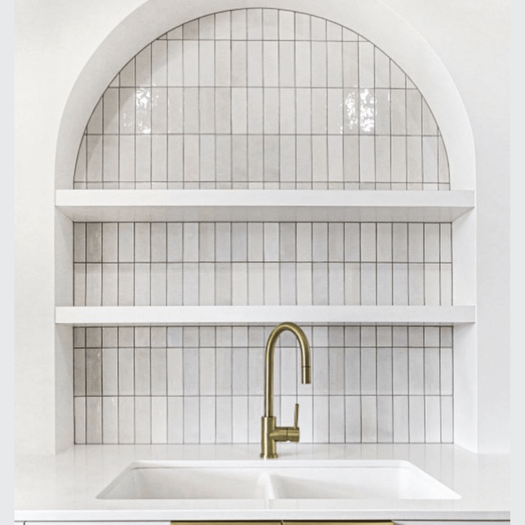 Safi White Subway Tile gallery detail image