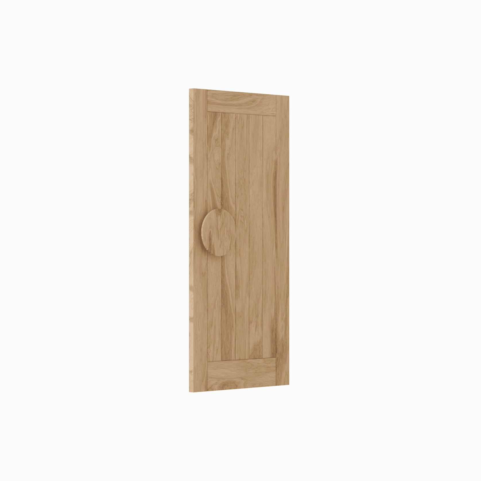 Nixon Wooden Round Door Pull Handle gallery detail image