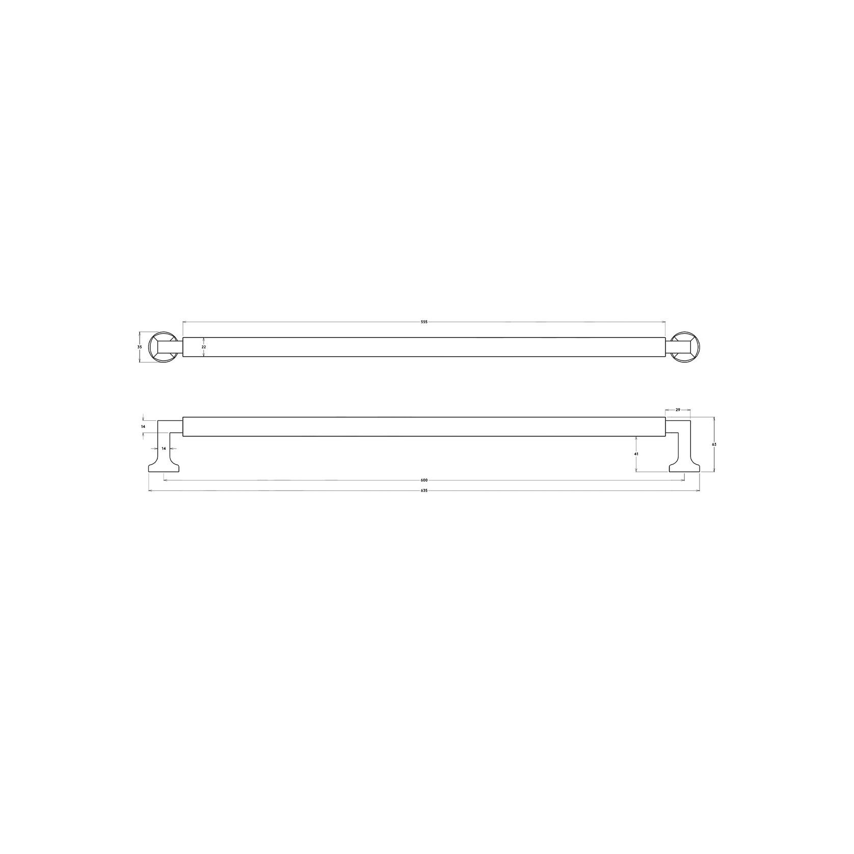 Iver Berlin Door Entrance Pull Handle gallery detail image