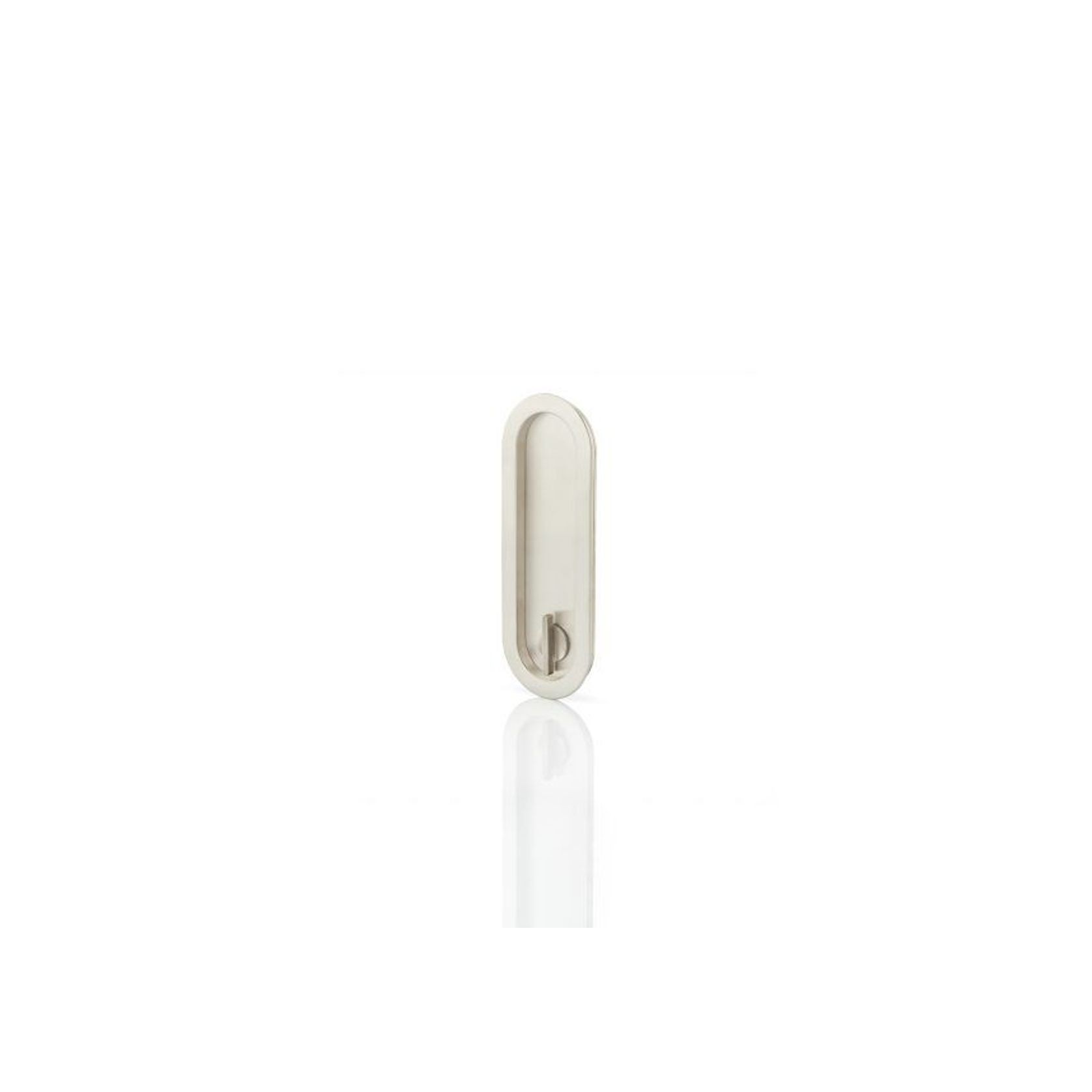 Joseph Giles - Maurice Low Profile Oval Recessed Pull With Privacy Turn/Release gallery detail image